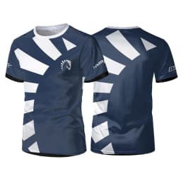 Liquid Team Team Uniforms CS:GO E-sports Competition Training Suits Men's Sports T-shirts Breathable Casual Oversized Tops Tees