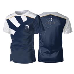Liquid Team Team Uniforms CS:GO E-sports Competition Training Suits Men's Sports T-shirts Breathable Casual Oversized Tops Tees