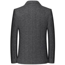 Men's Retro Plaid Suit 2025 High Quality Spring Autumn Leisure Fashion Handsome Business Ironing Top Coat