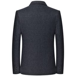 Men's Retro Plaid Suit 2025 High Quality Spring Autumn Leisure Fashion Handsome Business Ironing Top Coat