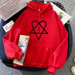 Heavy Mental Streetwear Him Ville Valo Graphic Hoodies Sudadera Mujer Winter Comfortable Long Sleeve Clothes Casual Women Hoodie