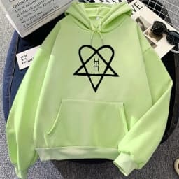 Heavy Mental Streetwear Him Ville Valo Graphic Hoodies Sudadera Mujer Winter Comfortable Long Sleeve Clothes Casual Women Hoodie