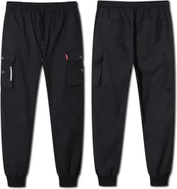 Black Work Pants for Women in Spring and Autumn 2024 New Ins Trendy and Versatile Slimming Elastic Ankle-Length Sports Pants