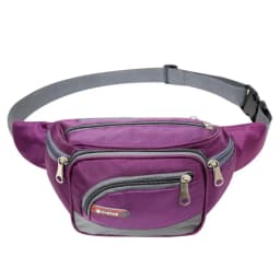 Fashion Multilayer Women Waist Packs Large Capacity Waterproof Chest Bag Hip Bum Wear Resistant Fanny Bag