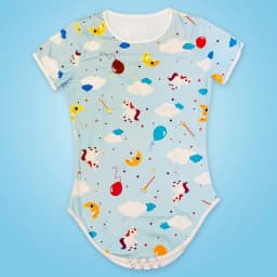 DDLG Adult Bodysuit Pajamas Snap Crotch Romper Onesie For Adult Baby Diaper lover Boys For Adult Baby Girl