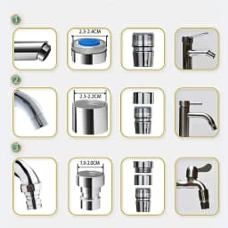 New Faucet Oral Irrigator Portable Teeth Cleaner Dental Water Flosser Pressure Adjustable Water Pick Jet Flossing No Charge Need