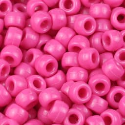 500g/Bag About 1850pcs 6x9mm Acrylic Large Hole Pony Beads For Jewelry Making Friendship Bracelets Key Chains Crafts Accessories