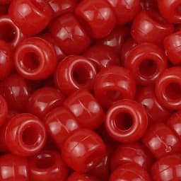 500g/Bag About 1850pcs 6x9mm Acrylic Large Hole Pony Beads For Jewelry Making Friendship Bracelets Key Chains Crafts Accessories