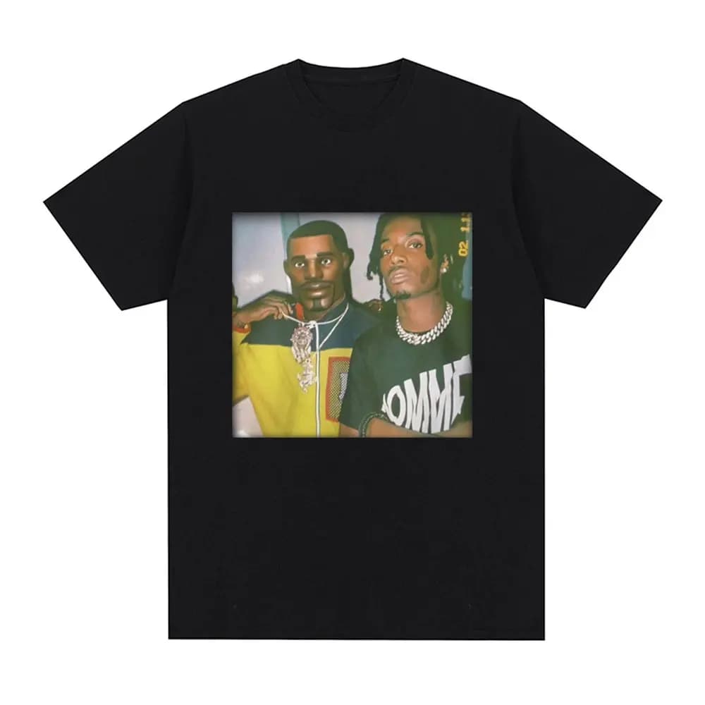 Rapper Playboi Carti Funny Meme Graphic T Shirt Mens Women Fashion Vintage Short Sleeve T-shirt Casual Cotton Oversized T Shirts