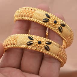 2pcs 24K Gold Color Bangles Arabic Ethiopian Nigerian Banquet Wedding Bracelets Party Choker Copper Jewelry Gifts