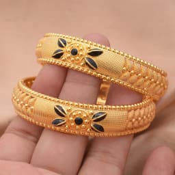 2pcs 24K Gold Color Bangles Arabic Ethiopian Nigerian Banquet Wedding Bracelets Party Choker Copper Jewelry Gifts
