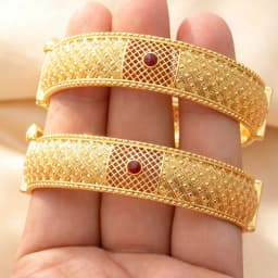 2pcs 24K Gold Color Bangles Arabic Ethiopian Nigerian Banquet Wedding Bracelets Party Choker Copper Jewelry Gifts