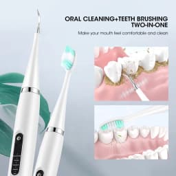 Electric Dental Scaler For Teeth Tartar Stain Tooth Calculus Remover Electric Teeth Plaque Cleaner Dental Stone Removal