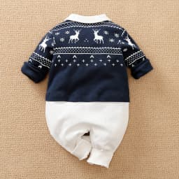 Newborn Gentleman Style Clothes Spring And Autumn Long Sleeved Pure Cotton Jumpsuit British Handsome Baby Boy Wedding Costume