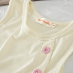 Bear Leader Summer Solid Color Girls Clothes 3-7 Years Button Decoration Sleeveless Vest+Pink Casual Pants Children's Set