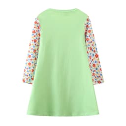 Jumping Meters 6-12T Hot Selling Princess Girls Dresses Fairy Tale Embroidery Autumn Spring Children's Costume Long Sleeve Dress