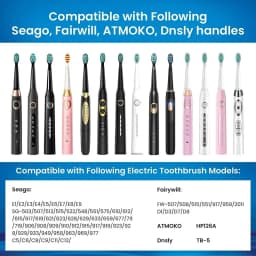 Replacement Brush Heads For Seago/Fairywill Electric Toothbrush FW/SG 507/508/515/551/917/959/908 Dupont Bristle Brush