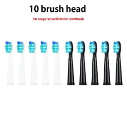Replacement Brush Heads For Seago/Fairywill Electric Toothbrush FW/SG 507/508/515/551/917/959/908 Dupont Bristle Brush