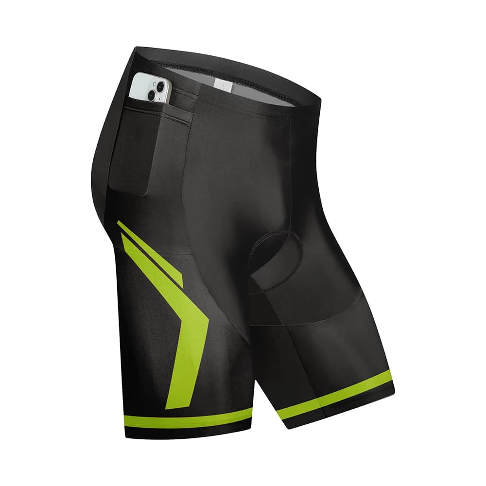 Men Cycling Shorts pocket MTB Shockproof Bike Shorts pocket Summer Breathable Bicycle Shorts With 9D Gel Padded Tights
