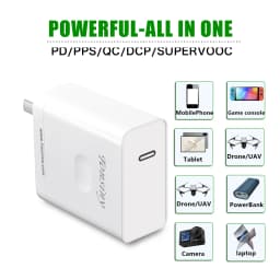For OnePlus charger SuperVooc 240W realme superdart adapter oppo wall adapter PD65W for macbook iPhone Samsung tablet PPS charge