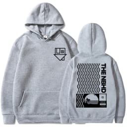 Album Wiped Out Printing Hoodies NBHD The Neighbourhood Band Sweatshirts LongSleeve Hooded Pullovers Women Men Clothes Sudaderas