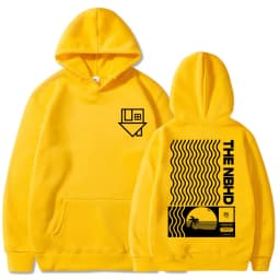 Album Wiped Out Printing Hoodies NBHD The Neighbourhood Band Sweatshirts LongSleeve Hooded Pullovers Women Men Clothes Sudaderas