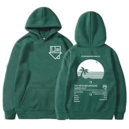 Album Wiped Out Printing Hoodies NBHD The Neighbourhood Band Sweatshirts LongSleeve Hooded Pullovers Women Men Clothes Sudaderas