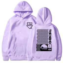 Album Wiped Out Printing Hoodies NBHD The Neighbourhood Band Sweatshirts LongSleeve Hooded Pullovers Women Men Clothes Sudaderas