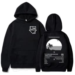 Album Wiped Out Printing Hoodies NBHD The Neighbourhood Band Sweatshirts LongSleeve Hooded Pullovers Women Men Clothes Sudaderas