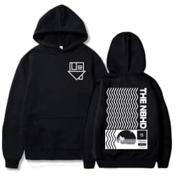 Album Wiped Out Printing Hoodies NBHD The Neighbourhood Band Sweatshirts LongSleeve Hooded Pullovers Women Men Clothes Sudaderas