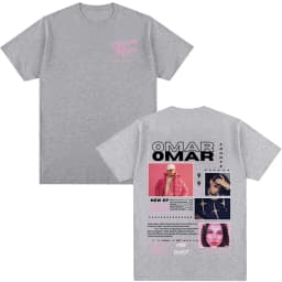 Omar Courtz Primera Musa Album Tour Merch T Shirt Men Women Clothing Hip Hop Fashion T-shirt Casual Cotton Short Sleeve T-shirts