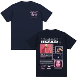 Omar Courtz Primera Musa Album Tour Merch T Shirt Men Women Clothing Hip Hop Fashion T-shirt Casual Cotton Short Sleeve T-shirts