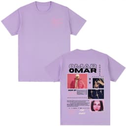 Omar Courtz Primera Musa Album Tour Merch T Shirt Men Women Clothing Hip Hop Fashion T-shirt Casual Cotton Short Sleeve T-shirts