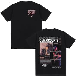 Omar Courtz Primera Musa Album Tour Merch T Shirt Men Women Clothing Hip Hop Fashion T-shirt Casual Cotton Short Sleeve T-shirts