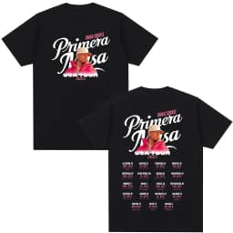 Omar Courtz Primera Musa Album Tour Merch T Shirt Men Women Clothing Hip Hop Fashion T-shirt Casual Cotton Short Sleeve T-shirts