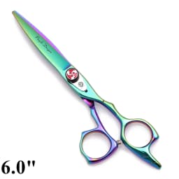 Hair Scissors Professional Purple Dragon 5.5" 6" Japan 440C Barber Shop Hairdressing Scissors Haircut Set Thinning Shears Z9017