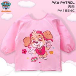 1PC Genuine Paw Patrol Waterproof Eating Smock Infant Toddler Baby Cartoon Long Sleeve Art Apron Feeding Bib for Boys Girls