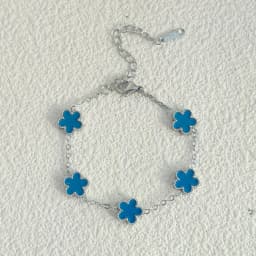 9MM Man Bracelets Double Sided Flowers Luxury Woman Bracelet Christmas Gifts Stainless Steel Bracelet Women Couple Clover