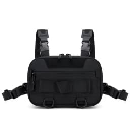 Fishing Chest Bag for Men, Molle Tactical Vest Backpack with Waist Strap Outdoor Climbing, Camping, Hiking Travel Gear  Storage