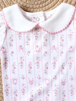 Girl Clothes 5PCS Baby Baby Girls Onesie Summer Cotton Fabric Short-Sleeved Jumpsuit Newborn Baby Clothes 0-9 Months