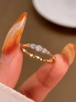925 Sterling Silver Fashion Classic Gorgeous Shiny Zircon Ring For Women Engagement Wedding Luxury High Quality Fine Jewelry