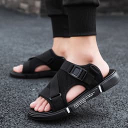 New Summer Non-Slip Beach Shoes for Men and Women, Personalized Outdoor Wear Dual-Use Slippers