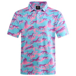 Hawaiian Plants Polo Shirt Man Summer 3D Print Leaves Flower Short Sleeve Golf Polo Shirts Oversized Street Tops Shirt Clothes