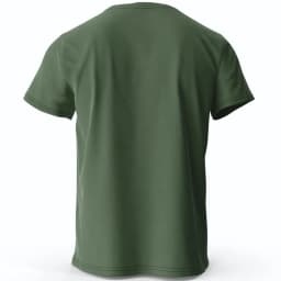 Essential Crew Neck Printed 100% Cotton T-Shirt, Soft & Breathable Short Sleeve Tee for Men & Women