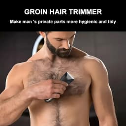 Trimmer Shaver For Man Electric Beard Whisker Sideburns Razor Electric USB Rechargeable Li-ion Battery Display Body Hair Removal