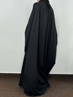 Islamic Abaya Modesty Ramadan Dress Muslim Abayas Hooded Long Sleeve One-piece Prayer Hijab Dress Women Jilbabs Turkish Kaftans