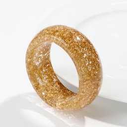 Exaggerated Acrylic Round Chunky Bangle Women Gold Color Glitter Resin Irregular Square Wide Hand Bracelet Trend Jewelry Gift