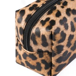 Leopard Makeup Bag Travel Cosmetic Case Portable Zipper Storage Bag Multifunction Toiletry Bags Organizer For Women Clutch Purse