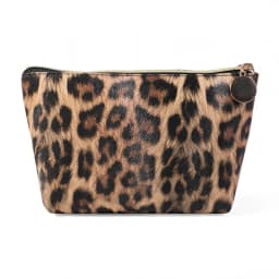 Leopard Makeup Bag Travel Cosmetic Case Portable Zipper Storage Bag Multifunction Toiletry Bags Organizer For Women Clutch Purse
