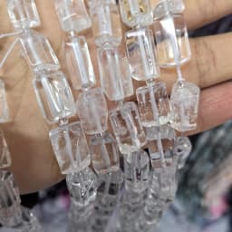 Natural Cylinder Stone Bead Colorful White Jaspers Quartzs Tube Charms Beads For Jewelry Making Diy Bracelets Necklace